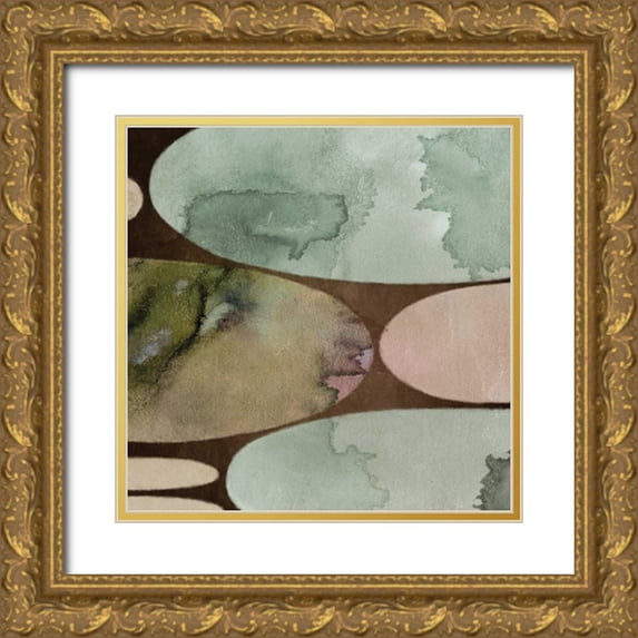 Emery, Kristin 12x12 Gold Ornate Wood Framed with Double Matting Museum Art Print Titled - In The Spotlight II