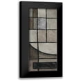 thumbnail image 1 of Emery, Kristin 12x24 Black Modern Framed Museum Art Print Titled - Modern Circles Left, 1 of 5