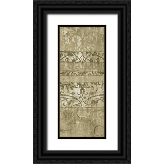 Emery, Kristin 12x24 Black Ornate Wood Framed with Double Matting Museum Art Print Titled - One Tone I