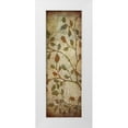 thumbnail image 1 of Emery, Kristin 13x32 White Modern Wood Framed Museum Art Print Titled - Leaves Map I, 1 of 4