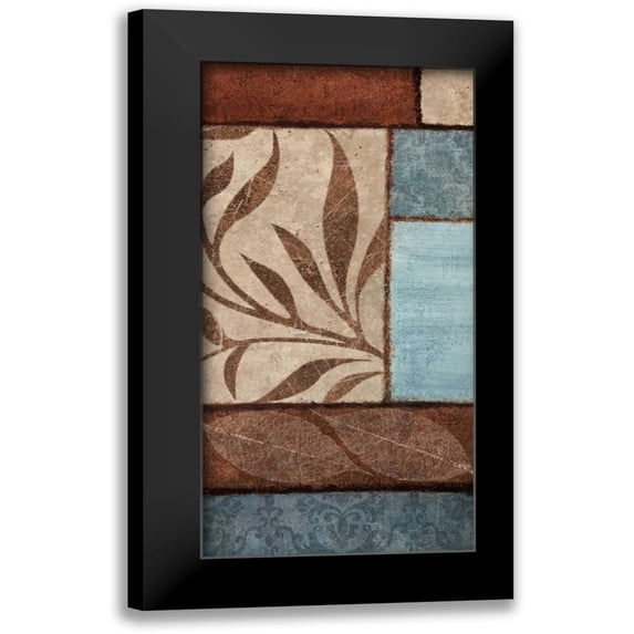 Emery, Kristin 14x24 Black Modern Framed Museum Art Print Titled - Simple Flow 2