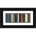 thumbnail image 1 of Emery, Kristin 14x8 Black Ornate Wood Framed with Double Matting Museum Art Print Titled - Morroccan Stripes I, 1 of 4
