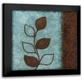 thumbnail image 1 of Emery, Kristin 15x15 Black Modern Framed Museum Art Print Titled - Brown Leaves Square - Right, 1 of 5