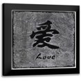 thumbnail image 1 of Emery, Kristin 15x15 Black Modern Framed Museum Art Print Titled - Love, 1 of 5