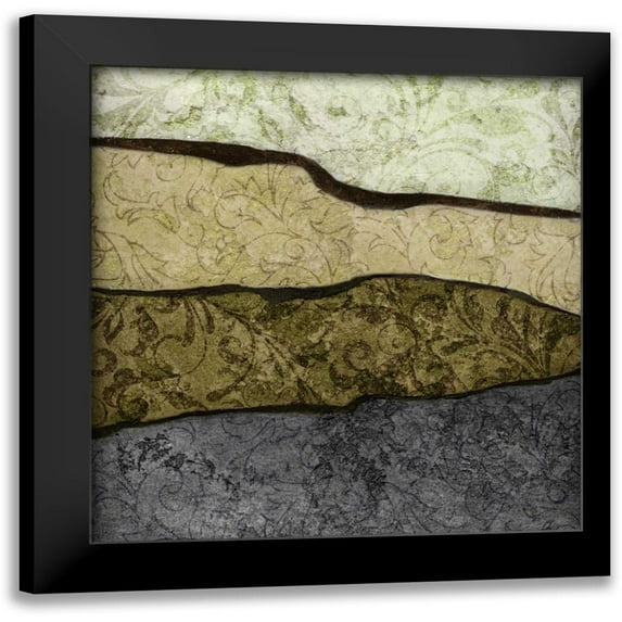 Emery, Kristin 15x16 Black Modern Framed Museum Art Print Titled - River Earth Cool II