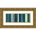 thumbnail image 1 of Emery, Kristin 24x11 Gold Ornate Wood Framed with Double Matting Museum Art Print Titled - Morroccan Stripes Combined 2, 1 of 4