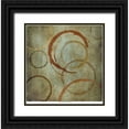 thumbnail image 1 of Emery, Kristin 26x27 Black Ornate Wood Framed with Double Matting Museum Art Print Titled - Vintage Circels I, 1 of 4