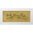 thumbnail image 1 of Emery, Kristin 32x15 White Modern Wood Framed Museum Art Print Titled - Peace Bamboo_small, 1 of 4
