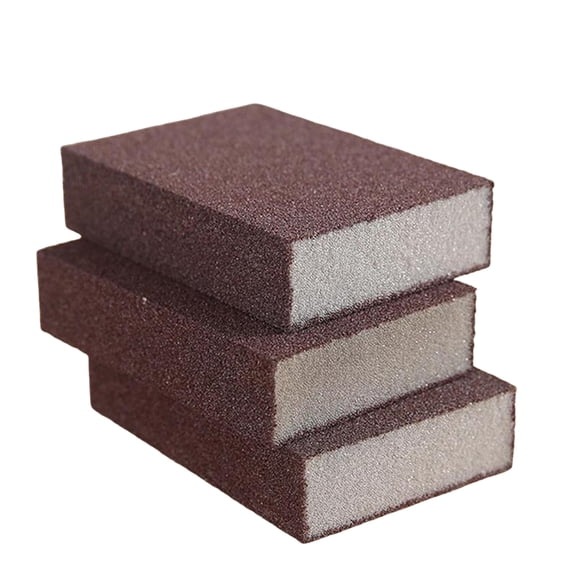 Emery Magic Wipe Sponge, Nano Carborundum Sponge, Emery Sponge Brush Eraser Scrub, Pot Scrubber Scouring Pad Kitchen Magic Cleaning Sponge for Removing Rust Cleaning Pots and Pans