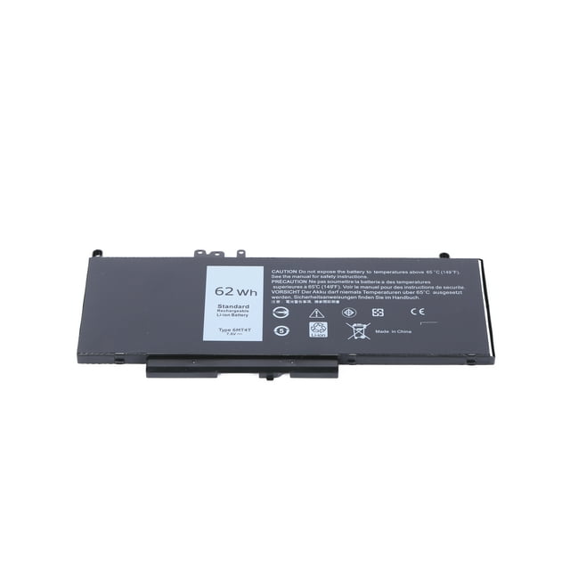 CRLYLC 7.6V 62Wh 6MT4T Batterie Pour Dell Latitude E5470 E5570 E5270 Series Precision 15 3510 WYJC2 VMKXM 7V69Y TXF9M 79VRK 07V69Y 0HK6DV 079VRK 0TXF9M 451-BBUN 451-BBTW 0C1P4 K3JK9 0D074 CHWGG 535NC