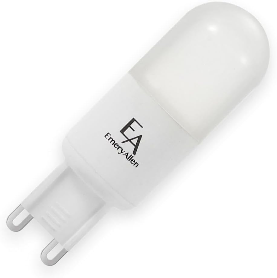 Led Pin Drawing EmeryAllen EA-G9-5.0W-COB-279F-D RoHS Compliant Dimmable Miniature Bi ...