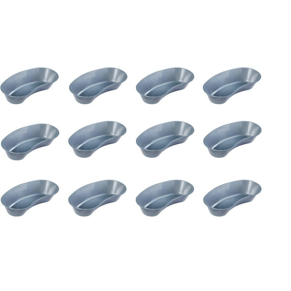 Emesis Basin Graphite 16 oz. Plastic Single Patient Use 12 Count