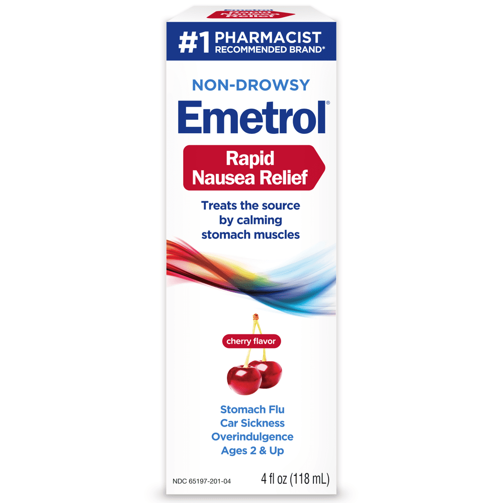 Emetrol Nausea Relief Liquid Cherry 4 oz (Pack of 6)