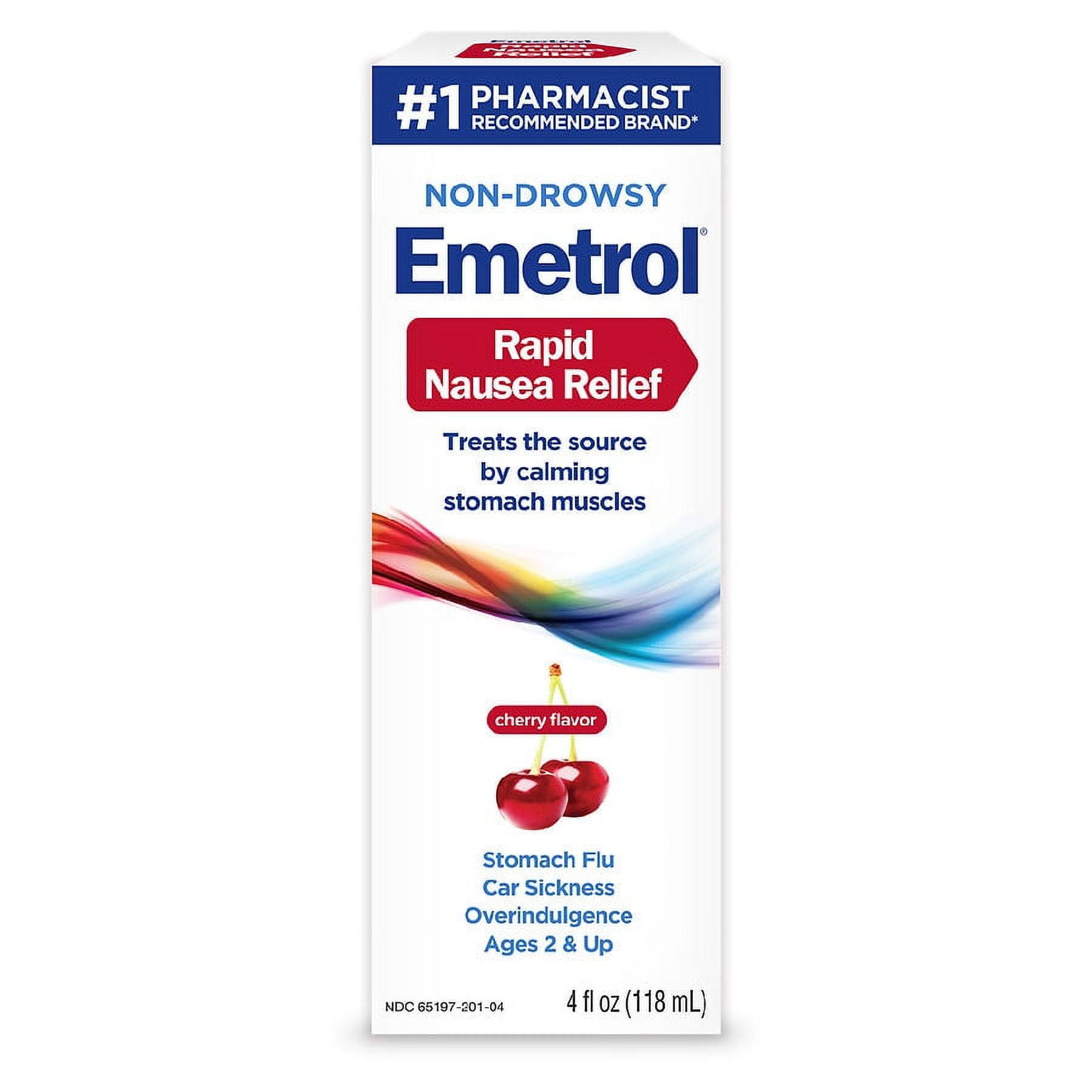 Emetrol Nausea and Upset Stomach Relief Cherry