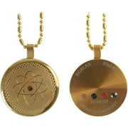 Emf Shield Protection Cosmic Energy Metatron Cube Shield Defense Necklace,Geometry Protection Necklace,Gold Color