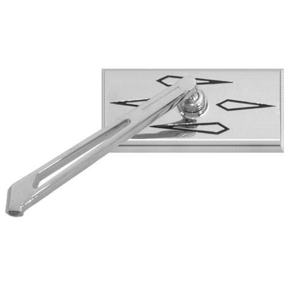 Emgo 20-26344 Rectangular Buffalo Mirror - Left