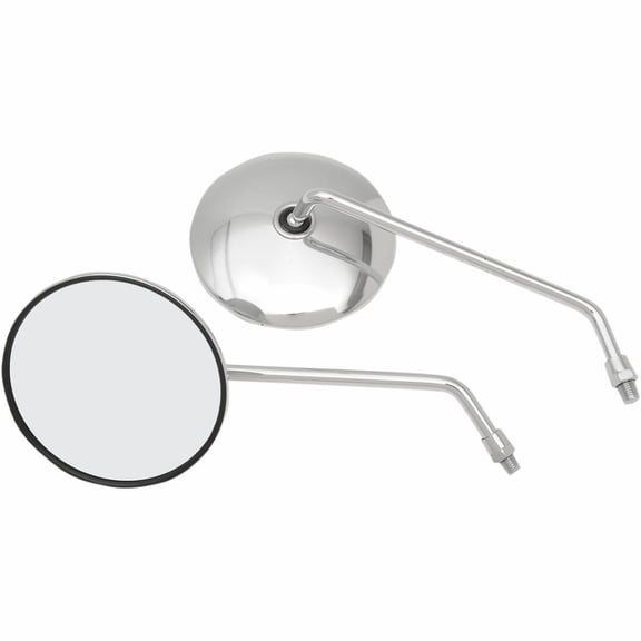 Emgo 20-37410 YAM Classic Chrome Mirror - OE Replacement