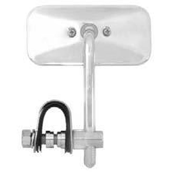 Emgo 20-64503 Universal Clamp-On Mirror - Classic, Die-cast