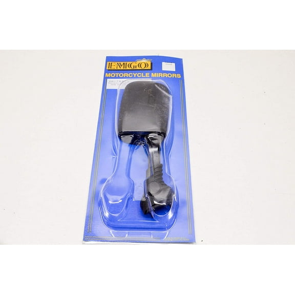 Emgo 20-78282 Black Left Side Replacement Mirror for Suzuki Gsxr