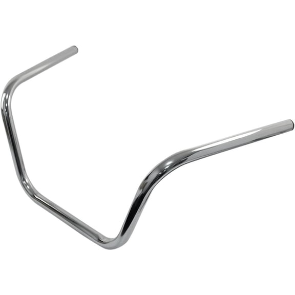 Emgo 23-93133 7/8in. Low Chopper Rise Handlebar - Chrome