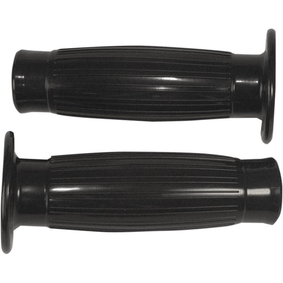 Emgo 42-28700 Cruiser Cushion Grips for 7/8in. Bar - Solid Black
