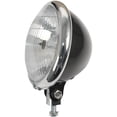 thumbnail image 1 of Emgo 66-84151BCSD 5-3/4in. Bates Style Headlight - Black with Chrome Bezel, 1 of 1