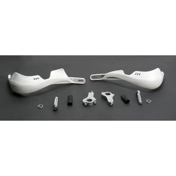 Emgo 79-97950 Pro-Guard Reinforced Handguards - White