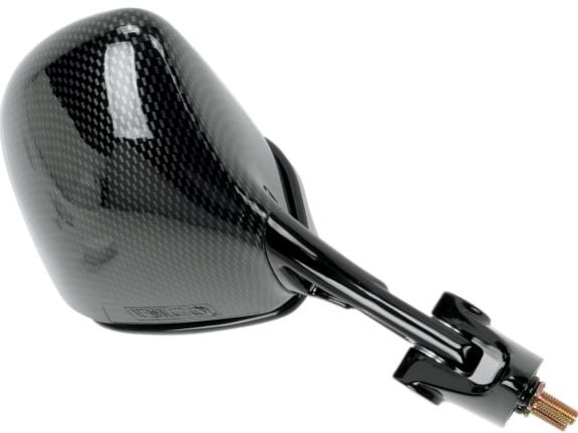 Emgo Mirror Right Carbon for Suzuki GSF Bandit 1250 07-08　並行輸入品 : Emgo 20-69723 Carbon Right Side Replacement Mirror for