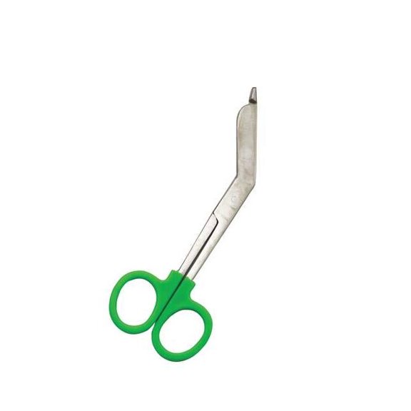 Emi Colorband Scissor, Stainless Steel, 5-1/2" L, Green 310  GREEN