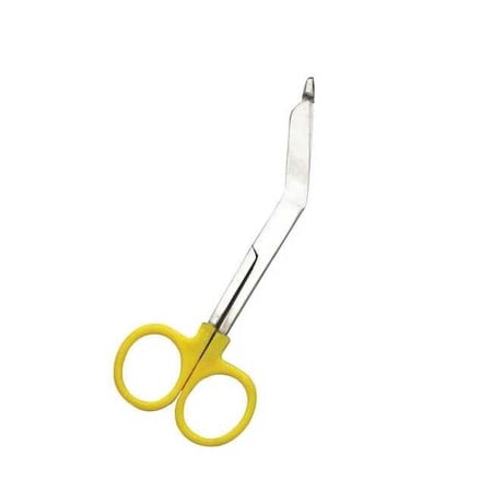 Colorband Scissor, Stainless Steel, 5-1/2" L, Yellow 310 YELLOW
