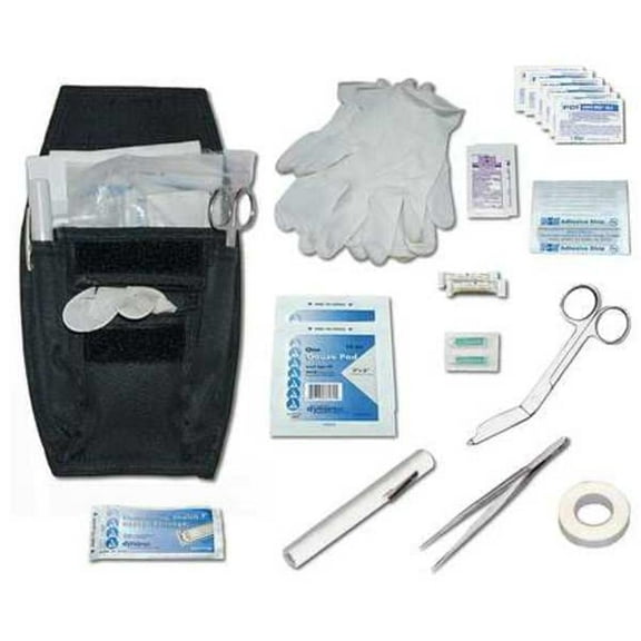 Emi Quick Aid First Aid kit,Black,6 1/4" L 453