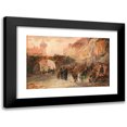 thumbnail image 1 of Emil Barbarini 24x17 Black Modern Framed Museum Art Print Titled - At Christmas Time, 1 of 5