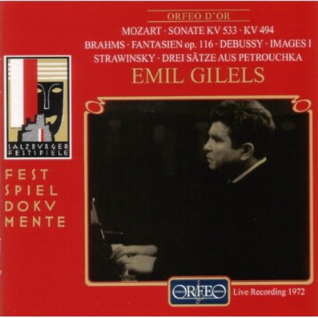 Emil Gilels - Sonata In F K 533 With Rondo K 494 - Music & Performance - CD
