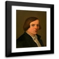 thumbnail image 1 of Emil Heinrich Bauch 12x14 Black Modern Framed Museum Art Print Titled - Self -Portrait Emil Heinrich Bauch (1839), 1 of 1