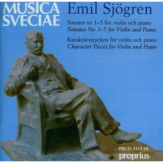 Emil Sjogren - Sonatas & Character Pieces - Music & Performance - CD