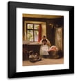 thumbnail image 1 of Emil Strecker 19x24 Black Modern Framed Museum Art Print Titled - The Employee (Farmers' Room) (1884), 1 of 5