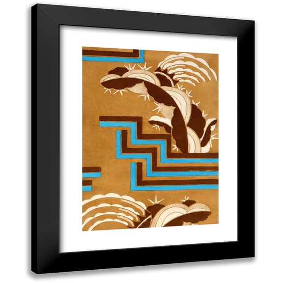 Emile-Allain Séguy 11x14 Black Modern Framed Museum Art Print Titled - Prisms-2 (1931)