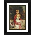thumbnail image 1 of Emile Eisman-Semenowsky 17x24 Black Ornate Framed Double Matted Museum Art Print Titled: The Young Beauty (1890), 1 of 5