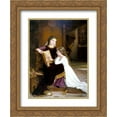 thumbnail image 1 of Emile Munier 2x Matted 20x24 Gold Ornate Framed Art Print 'Autrefois', 1 of 2