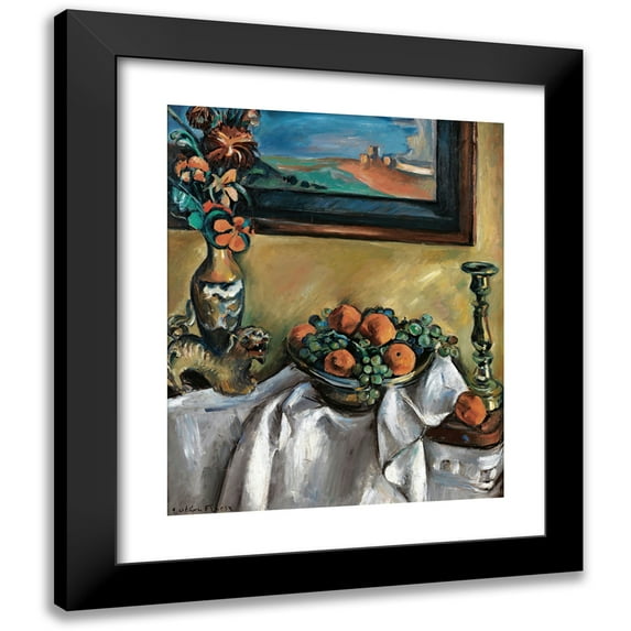 Emile Othon Friesz 20x24 Black Modern Framed Museum Art Print Titled - Death Lifes
