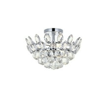 Emilia 14 inch flush mount in chrome