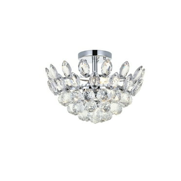 Emilia 14 inch flush mount in chrome