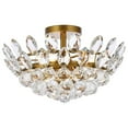 thumbnail image 1 of Emilia 16 inch flush mount in brass, 1 of 8