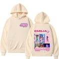 thumbnail image 1 of Emilia Mernes Inspired Tour Aesthetic Graphic Hoodie - Unisex Oversized Harajuku Long Sleeve Fall/Winter, 1 of 6
