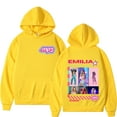 thumbnail image 1 of Emilia Mernes Inspired Tour Aesthetic Graphic Hoodie - Unisex Oversized Harajuku Long Sleeve Fall/Winter, 1 of 6