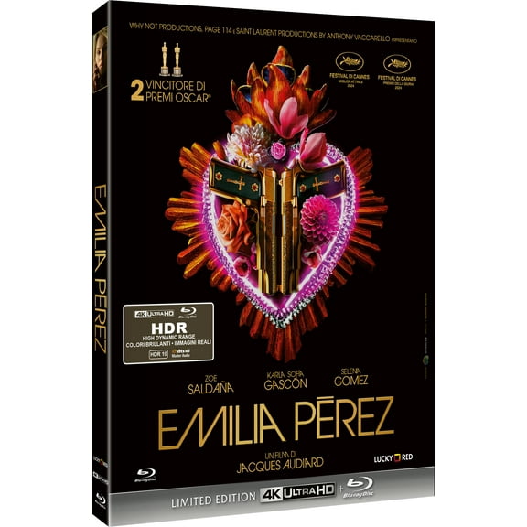 Emilia Prez (4K UHD (4K Ultra HD) Zoe Saldana Selena Gomez Edgar Ramirez Jacques Audiard