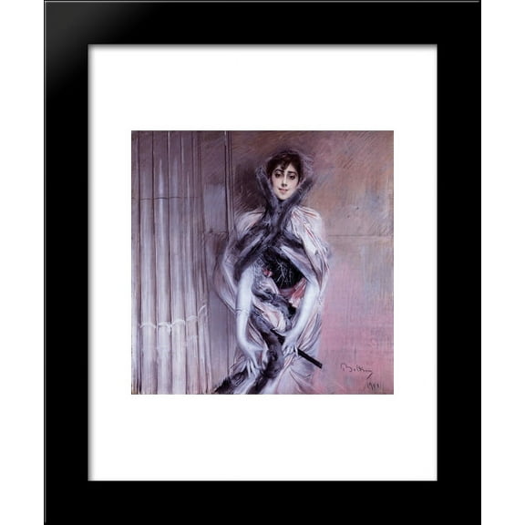 Emiliana Concha de Ossa 20x24 Framed Art Print by Giovanni Boldini