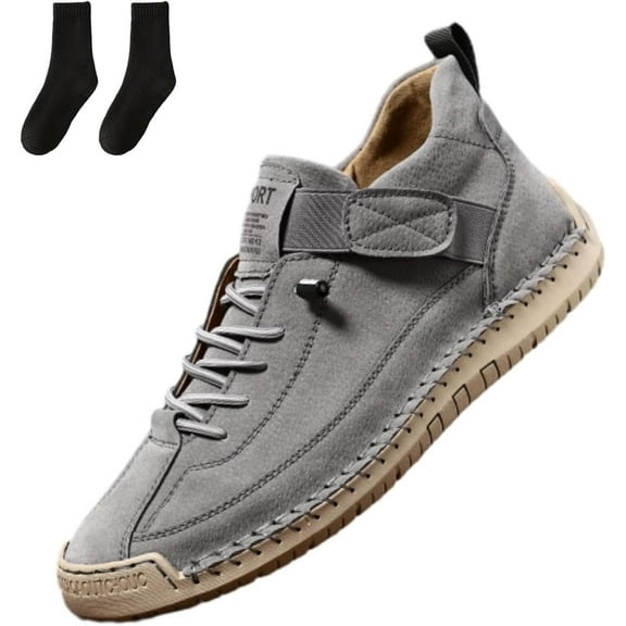 Emiline Comfortable Orthopedic Sneakers, Women's Handmade Leather Comfy Shoes, Men's Soft Comfort Arch Support Boots