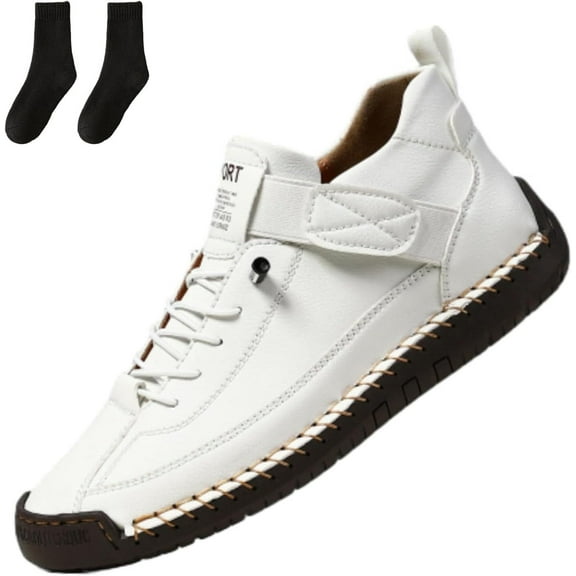 Emiline Comfortable Orthopedic Sneakers, Women's Handmade Leather Comfy Shoes, Men's Soft Comfort Arch Support Boots