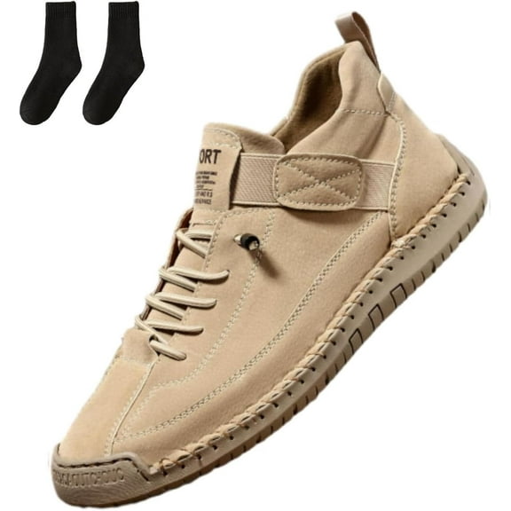 Emiline Comfortable Orthopedic Sneakers, Women's Handmade Leather Comfy Shoes, Men's Soft Comfort Arch Support Boots